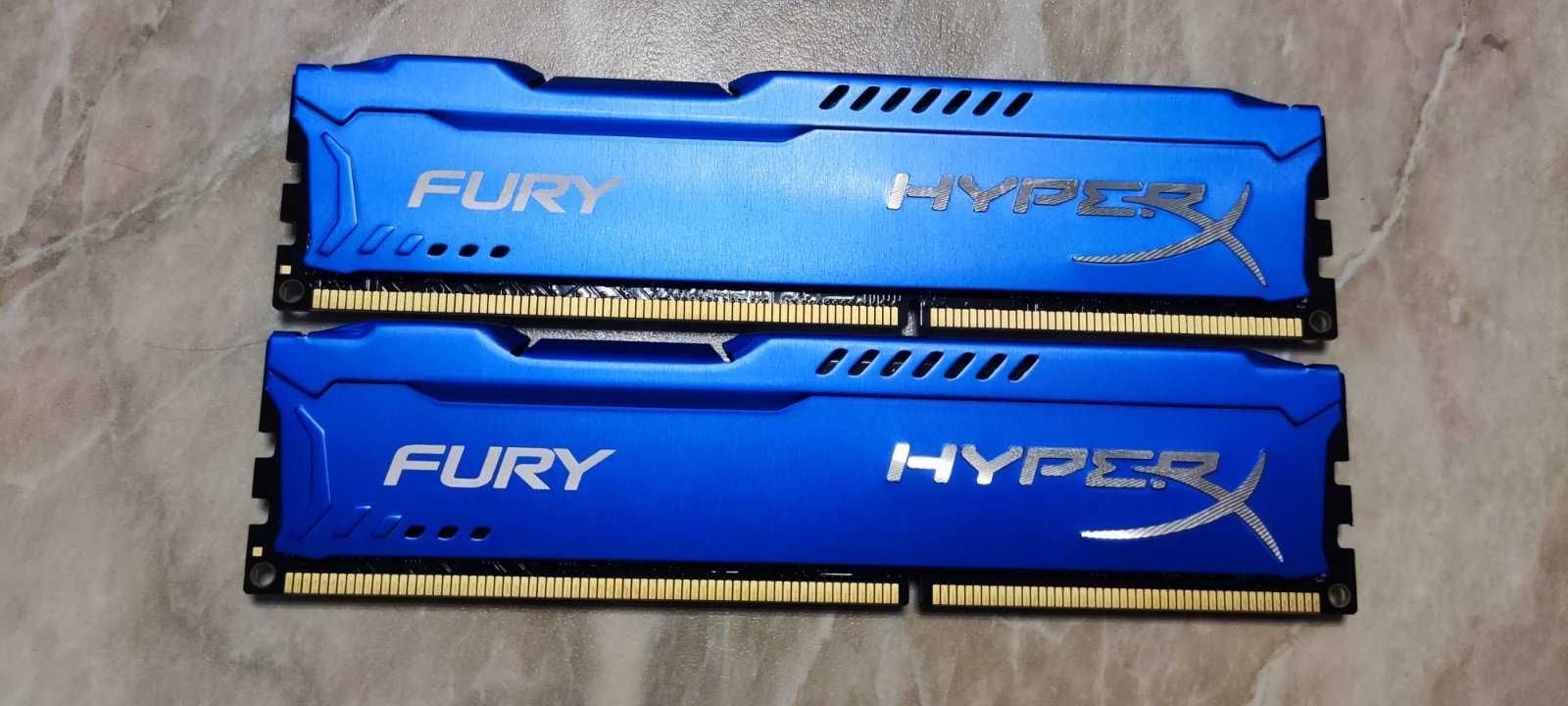 Kingston HyperX Fury DDR3 16Gb 1866Mhz 2x8Gb