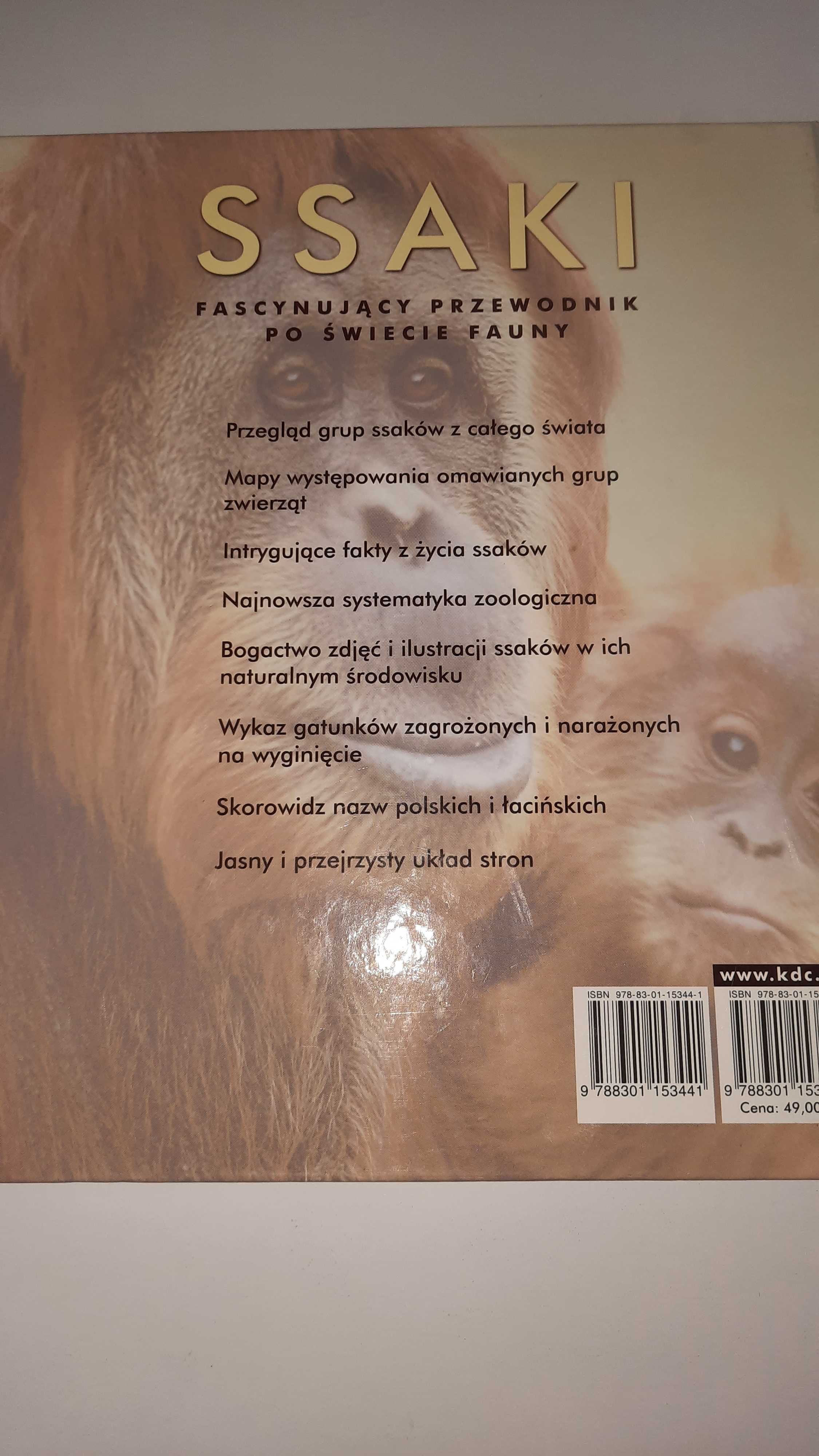 Książka Encyklopedia zwierząt SSAKI