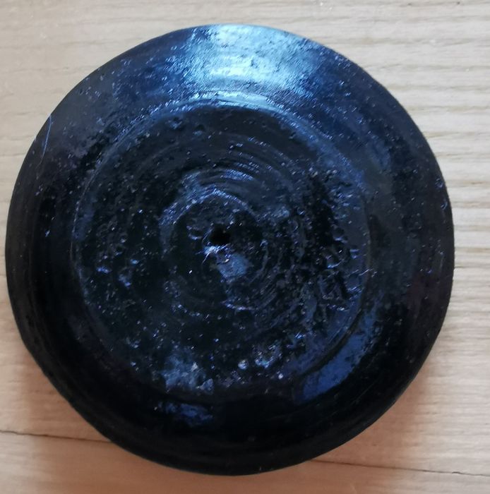 Jajo drewniane wielkanocne.