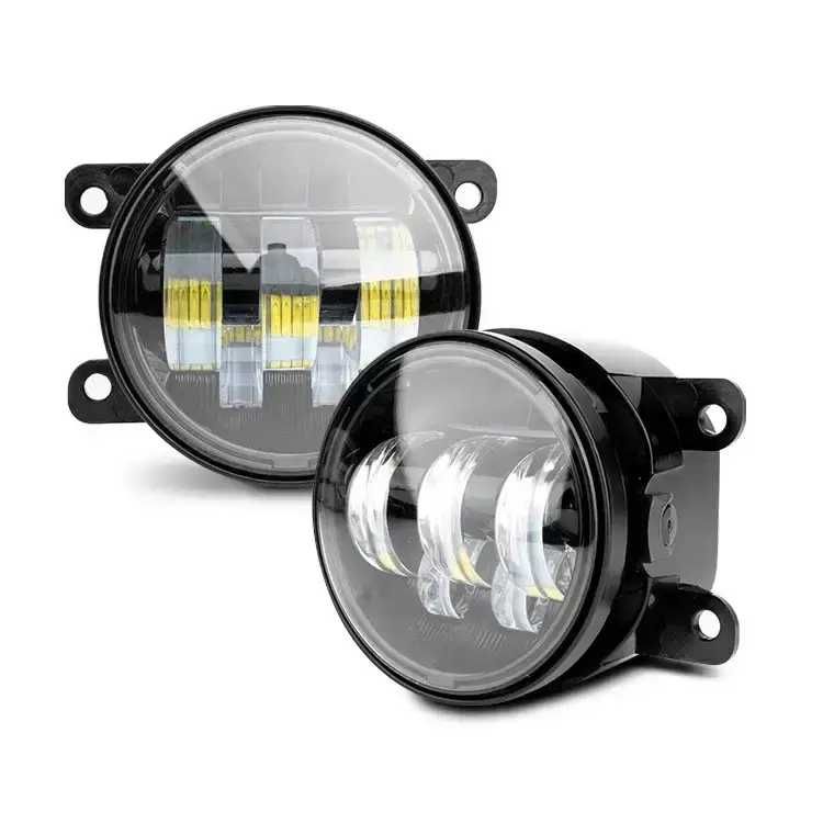 Противотуманные фары LED универсальная 3,5 дюйма 90мм туманка 50W ватт