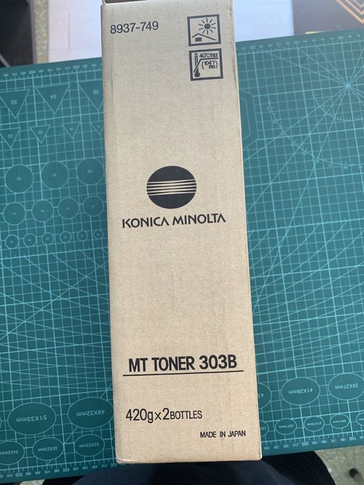 Konica Minolta MT 303B 8937/749 Toner Preto