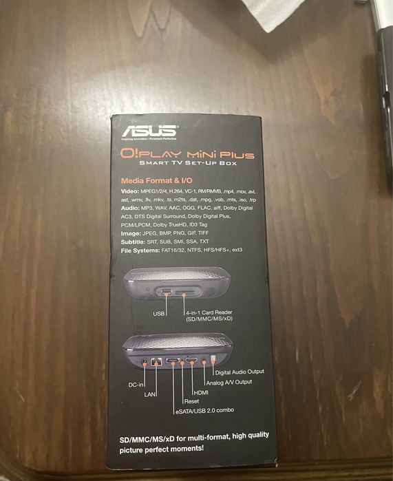 Asus mini plus Smart tv box