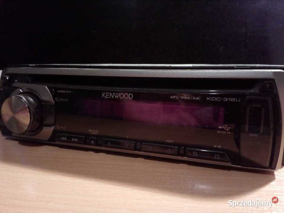 Auto radio  KENWOOD KDC-316 UR / Radio /CD /USB /i Pod