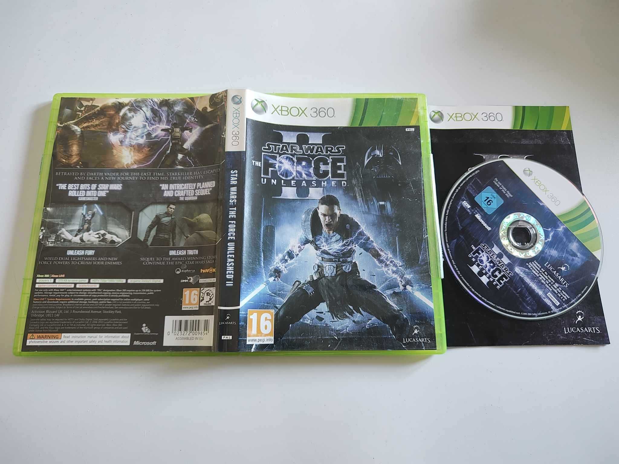 Xbox 360 gra Star Wars Force Unleashed II