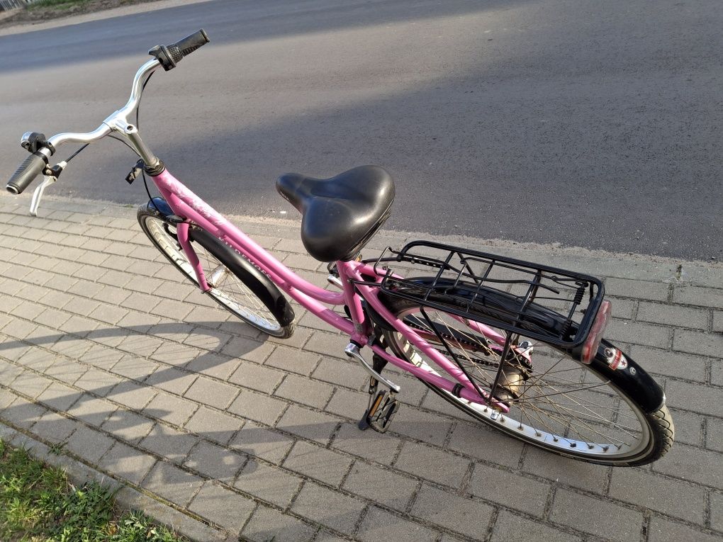 Rower dziewczęcy damski 26 miejski szosowy
