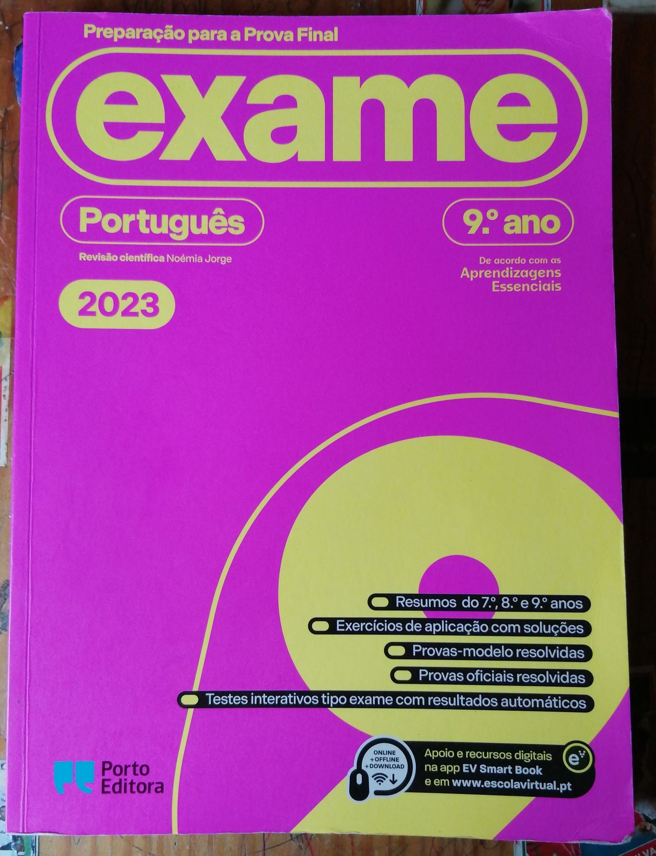 Livros Preparação do Exame 9º Ano - Matemática e Português