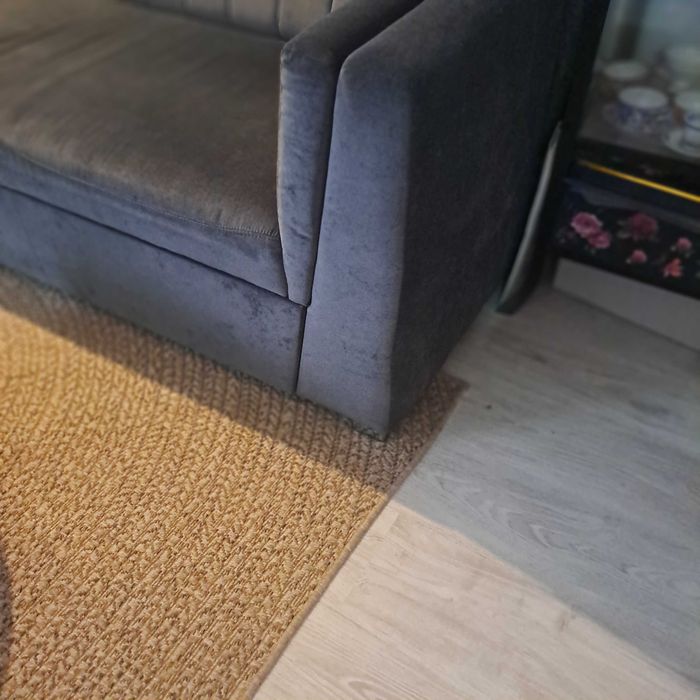 Kanapa rogowa z funkcją spania