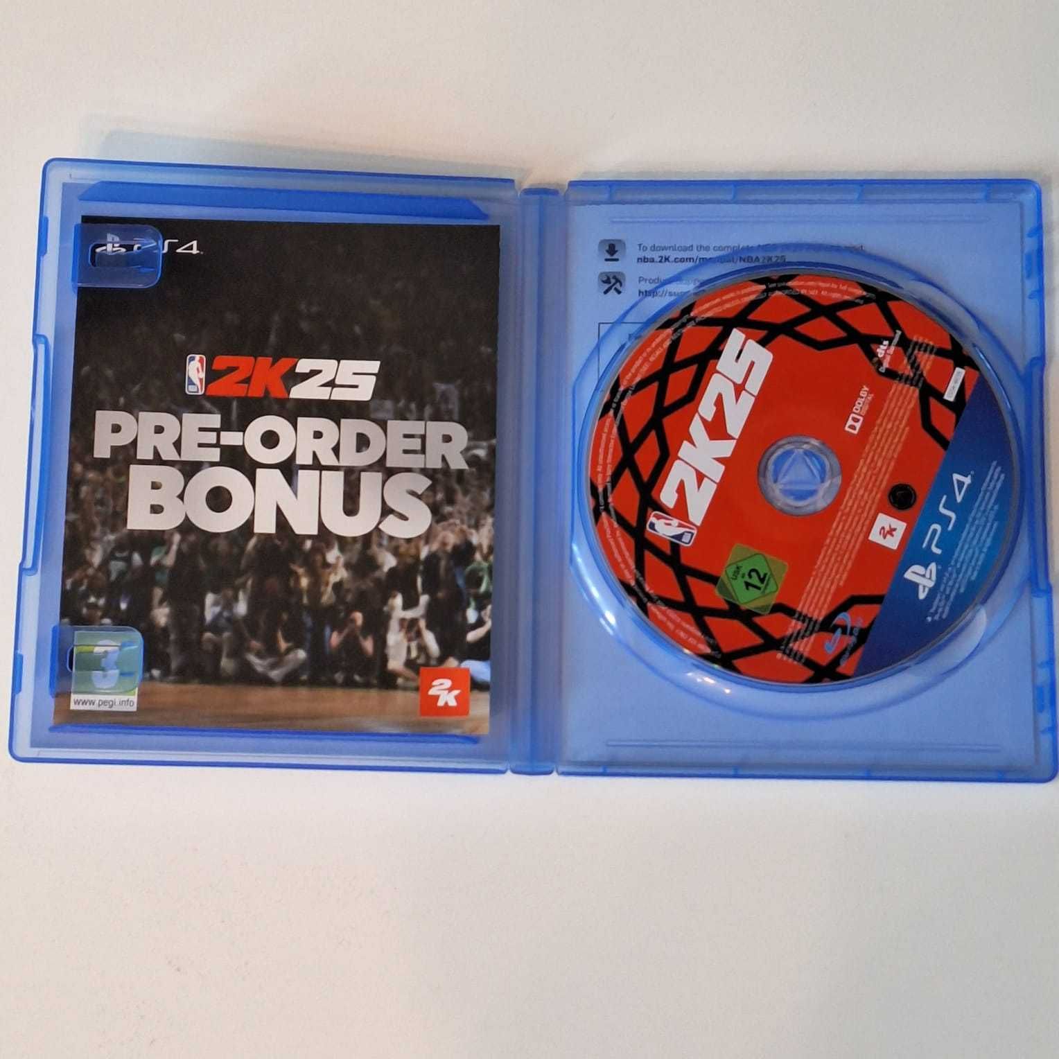 2K25 NBA Gra PS4 PS5 Płyta Oryginał Wysyłka Odbiór
