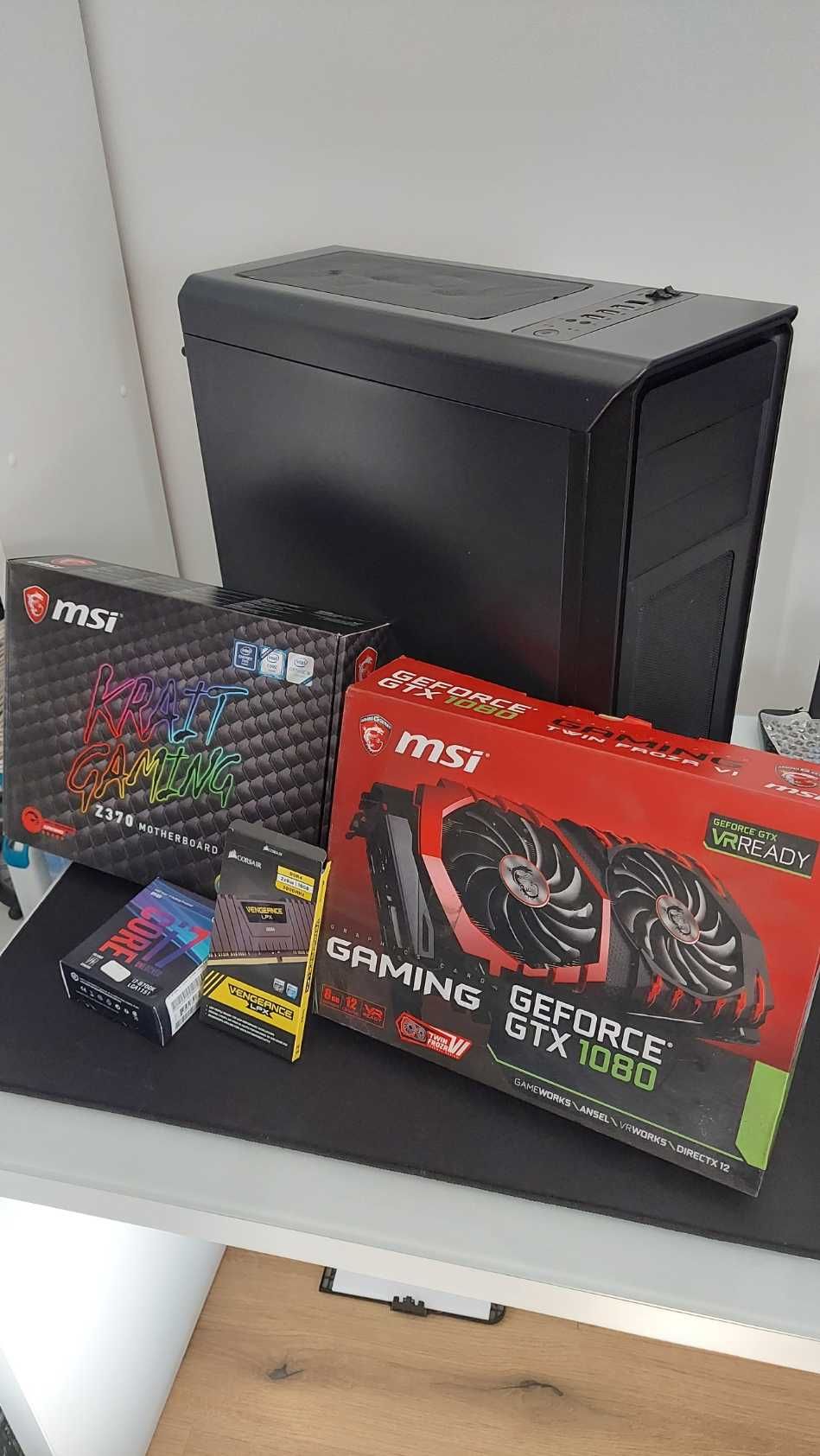 Sprzedam komputer do biura i nie tylko i7 8700k GTX1080 MSI