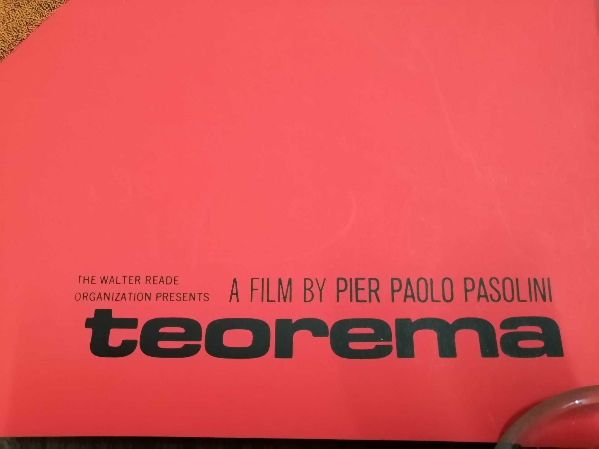 Serigrafia sobre papel forte- Teorema - A Film by Pier Paolo Pasolini