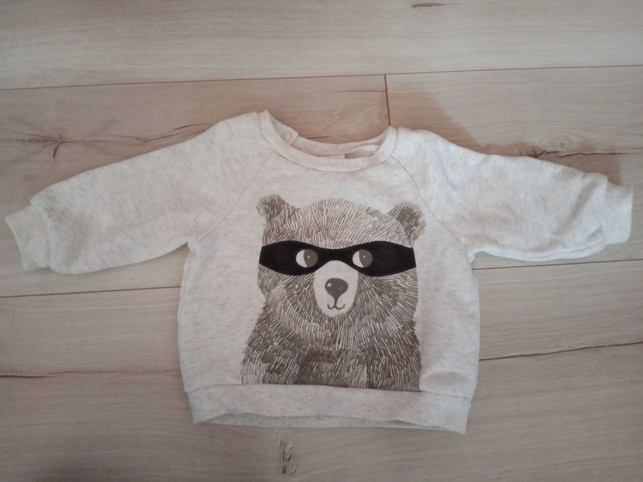 Bluza z misiem H&M r 62