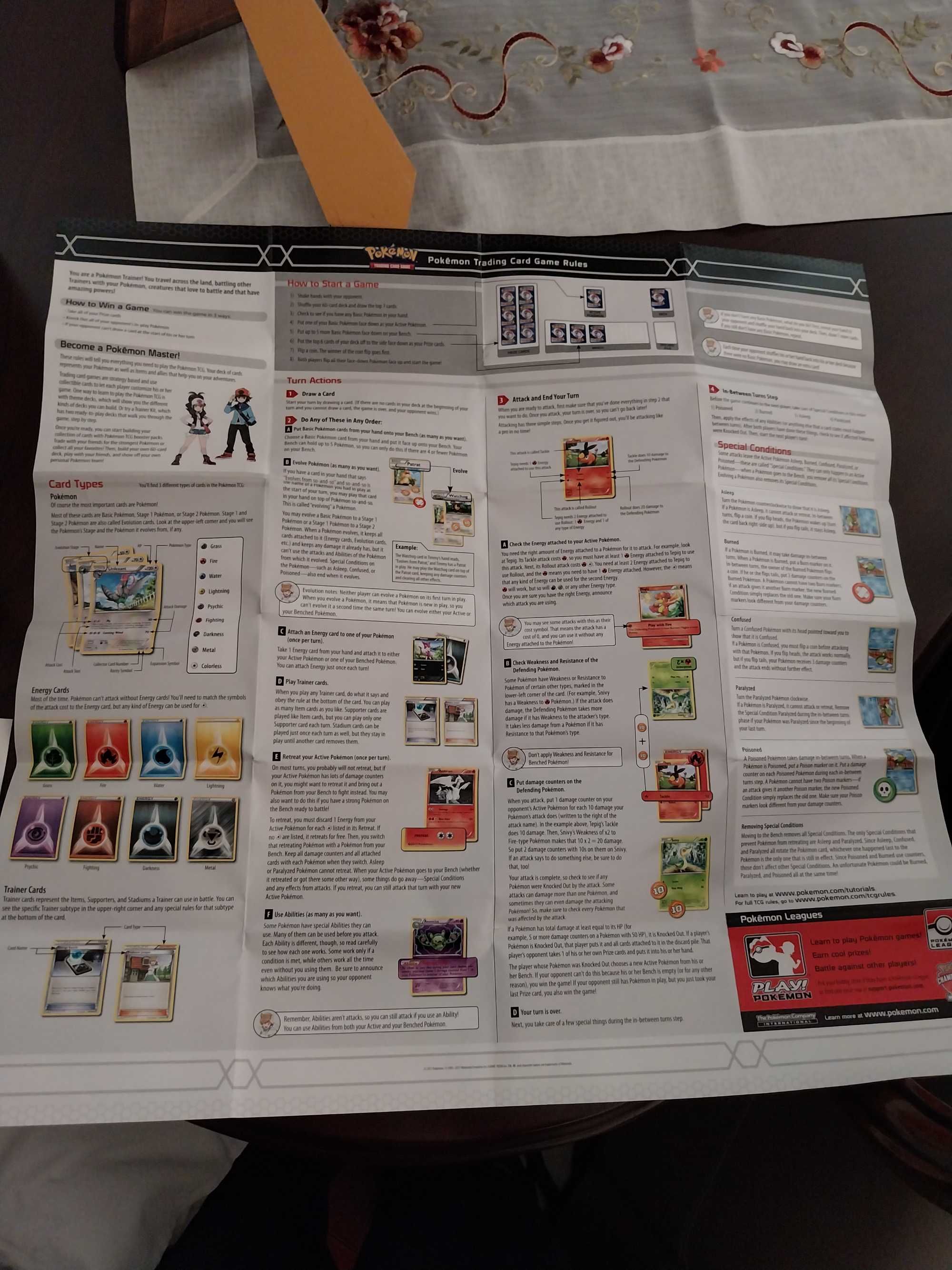 Tabuleiro de Jogo Pokémon - Black & White Trainer Kit 2 Player Learn