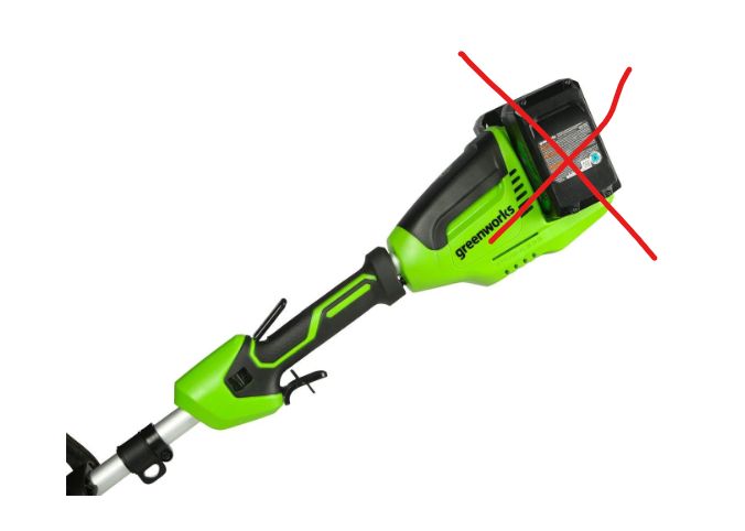 48V (2x24V) 16" Cordless Battery String Trimmer