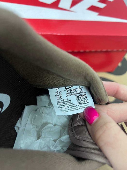 Женские кроссовки Nike cortez suede / Найк кортез коричневые 37 38 39