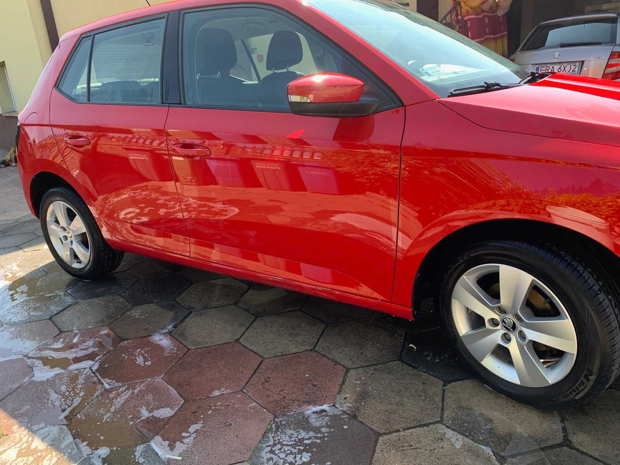 Skoda fabia 2018 72 tys. przebieg hatchback krajowe
