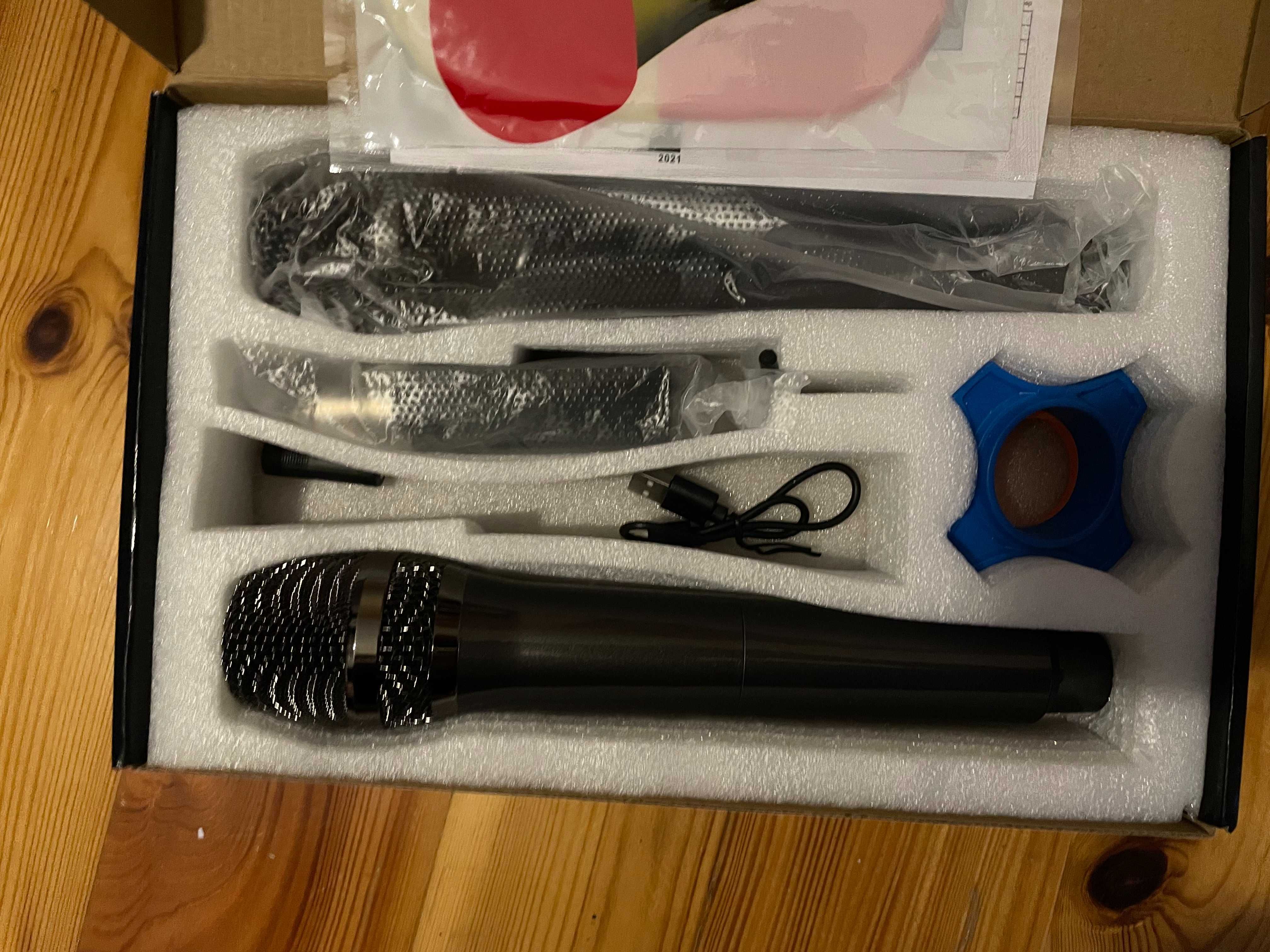 Profesjonalne bezprzewodowe Mikrofony ALPOWL WXM Black One Pack