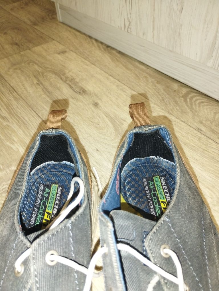 мокасини туфлі Skechers (29 см;44 р) котонові оригінал