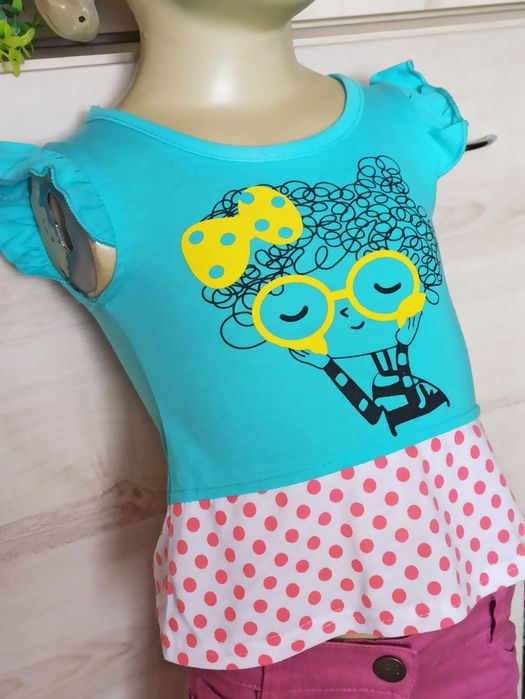 Sg bluzka 74 , 80 tunika 74 , 80 bluzeczka dla dziewczynki 74 , 80