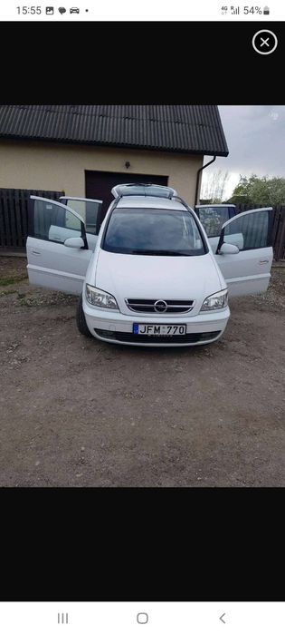 Опель зафіра а  нерозмитнена