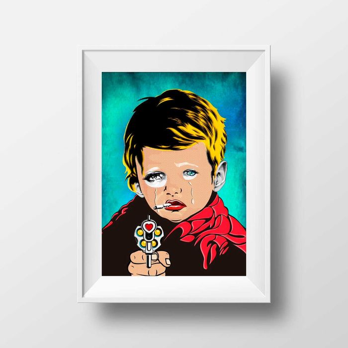 Ilustração "Menino da Lágrima"