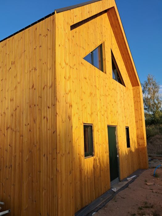 PRODUCENT deska elewacyjna lamele, romb duo kl 1 sosna, świerk, modrze