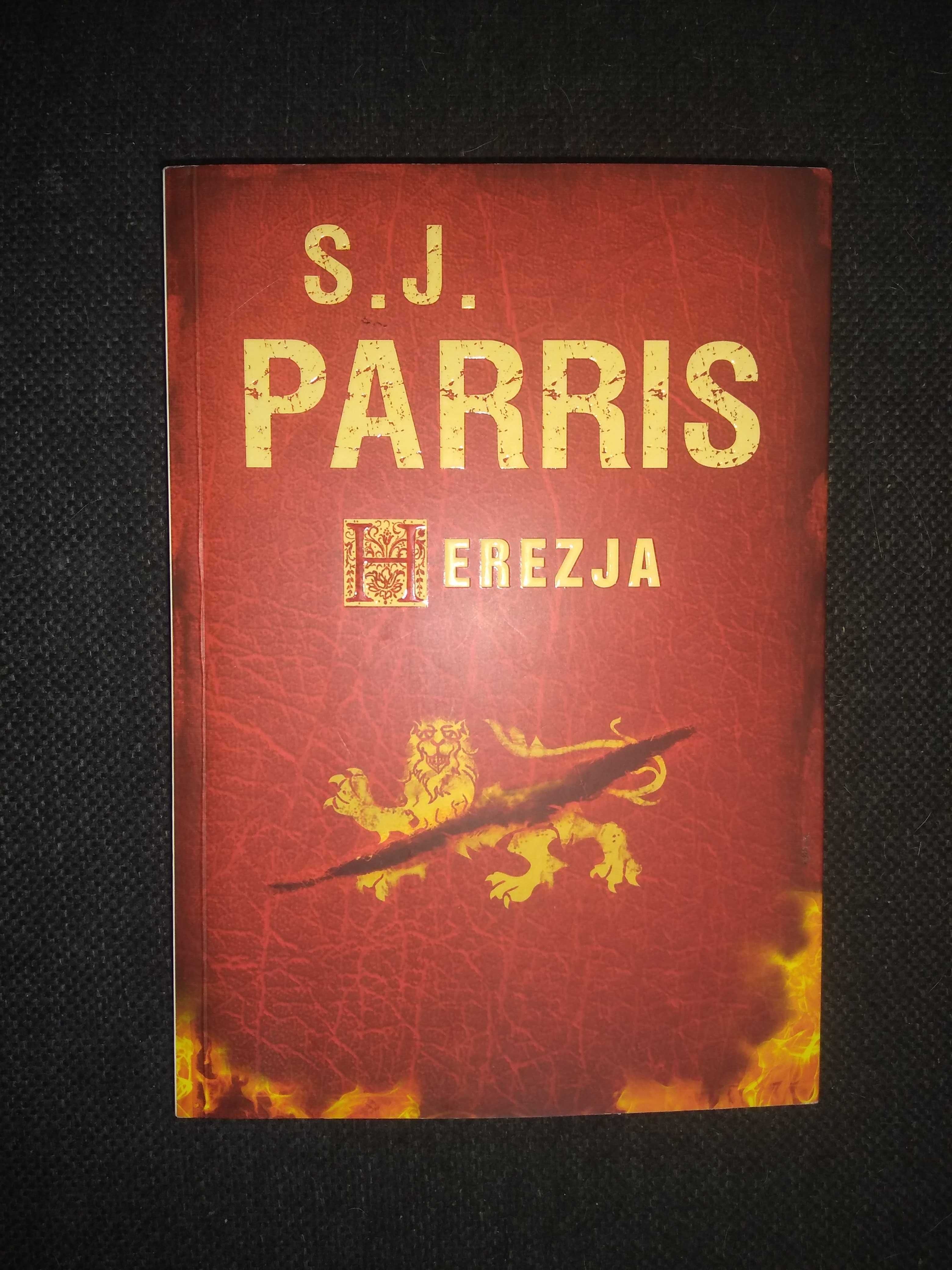 Dobra książka - Herezja S.J. Parris (jak nowa)(P60)