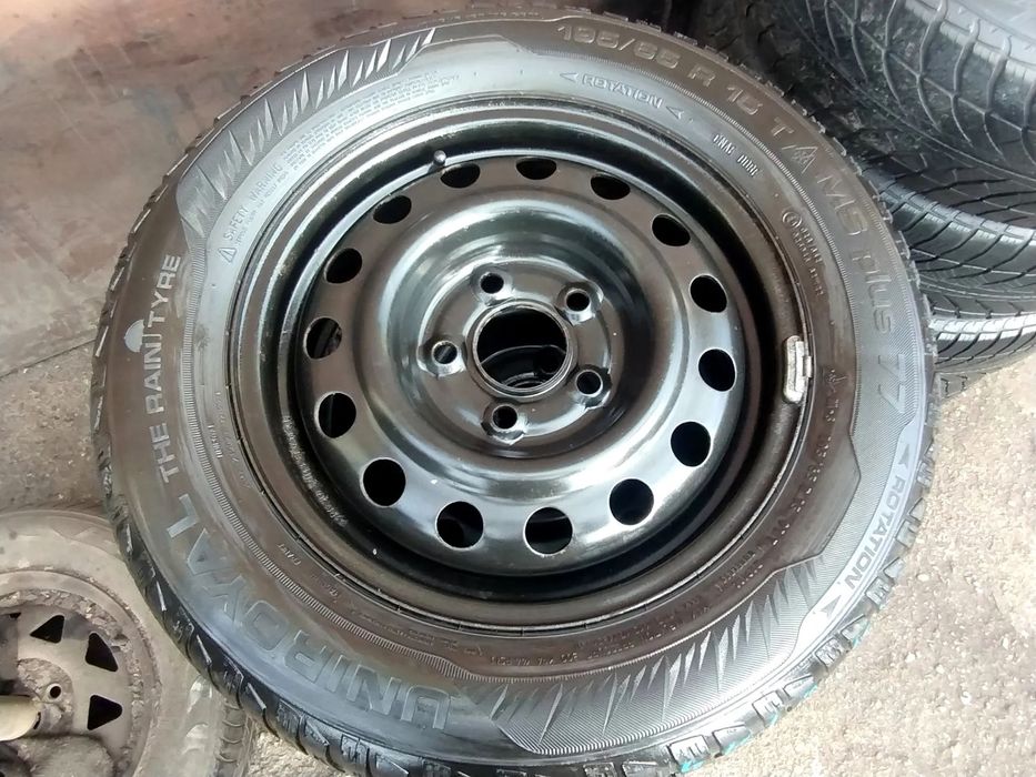 5x114,3 Felgi Stalowe Stal 15 Koła Zimowe Zima MAZDA 5 6 3 MPV KIA VENGA CEED I SOUL HYUNDAI IX20 I30 I 4,5mm Legnica ALU-RAD 195/65