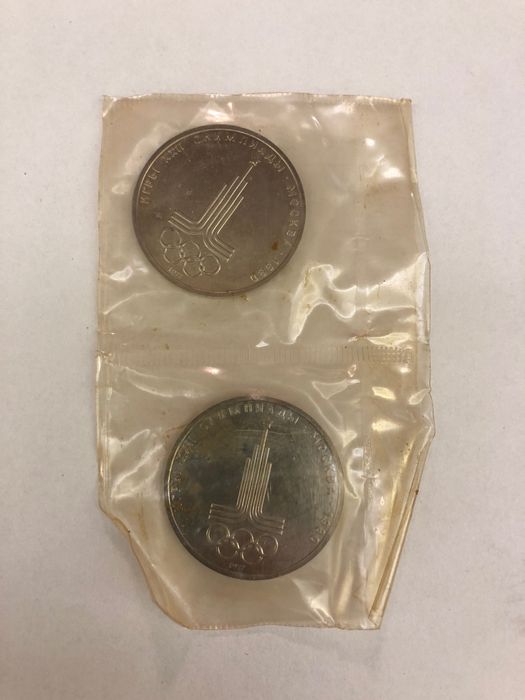 Монета СССР 1 рубль Олимпіада 1980