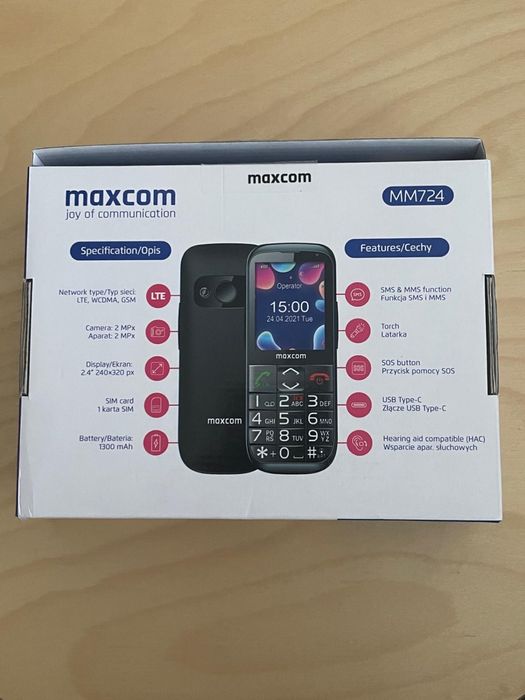 Telefon Maxcom MM724