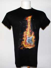 SALDOS - T-shirt guitarra arder *Nova*