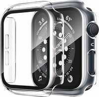 Twarde Etui Apple Watch Serii 8 /7 41 Mm Osłona Ekranu Hartowane Szkło