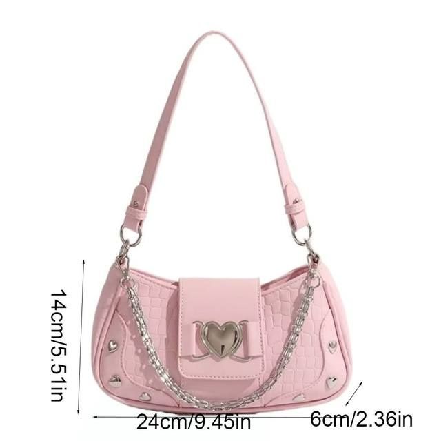 Рожева сумка стильна