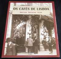 Livro Os Cafés de Lisboa Marina Tavares Dias