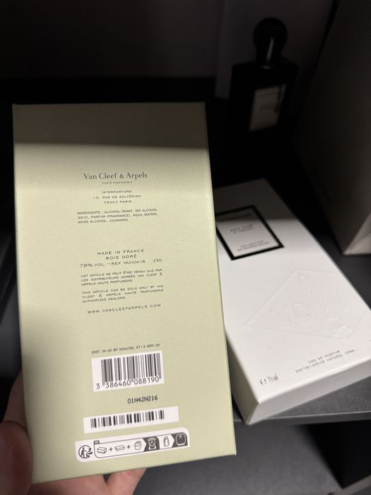 bois dore van cleef & arpels майже повний флакон ван клиф