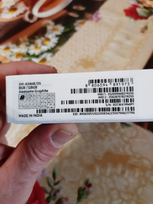 Samsung A54 8G RAM 128G Pamięci