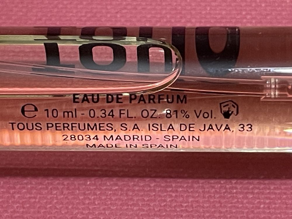 Tous perfumetka 10ml perfumy Tous Gold w sprayu