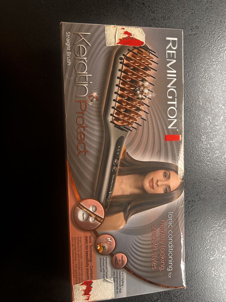Remington szczotka prostujaca włosy nowa