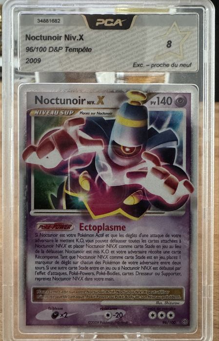 Carta Pokémon certificada