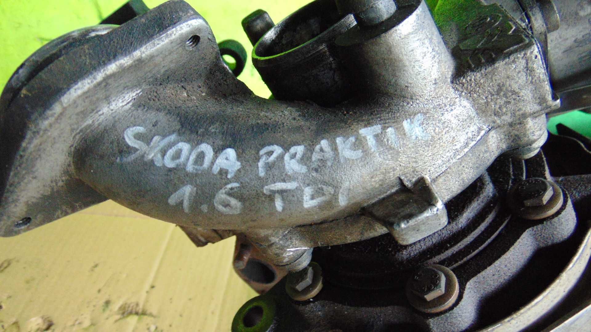 Kwi55 Turbina turbosprężarka skoda praktik 1.6tdi wysyłka