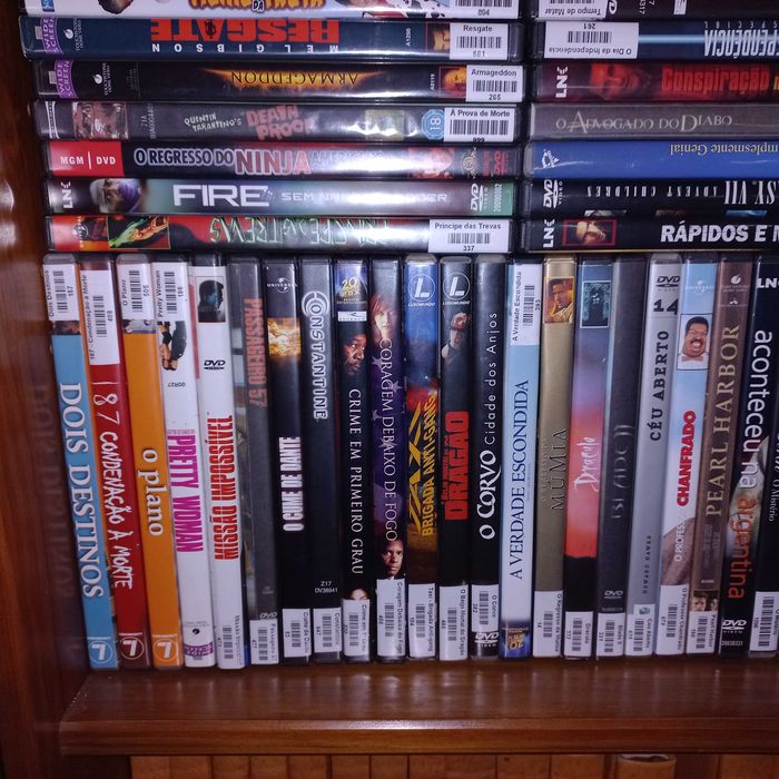 Coleção de 600 filmes DVD