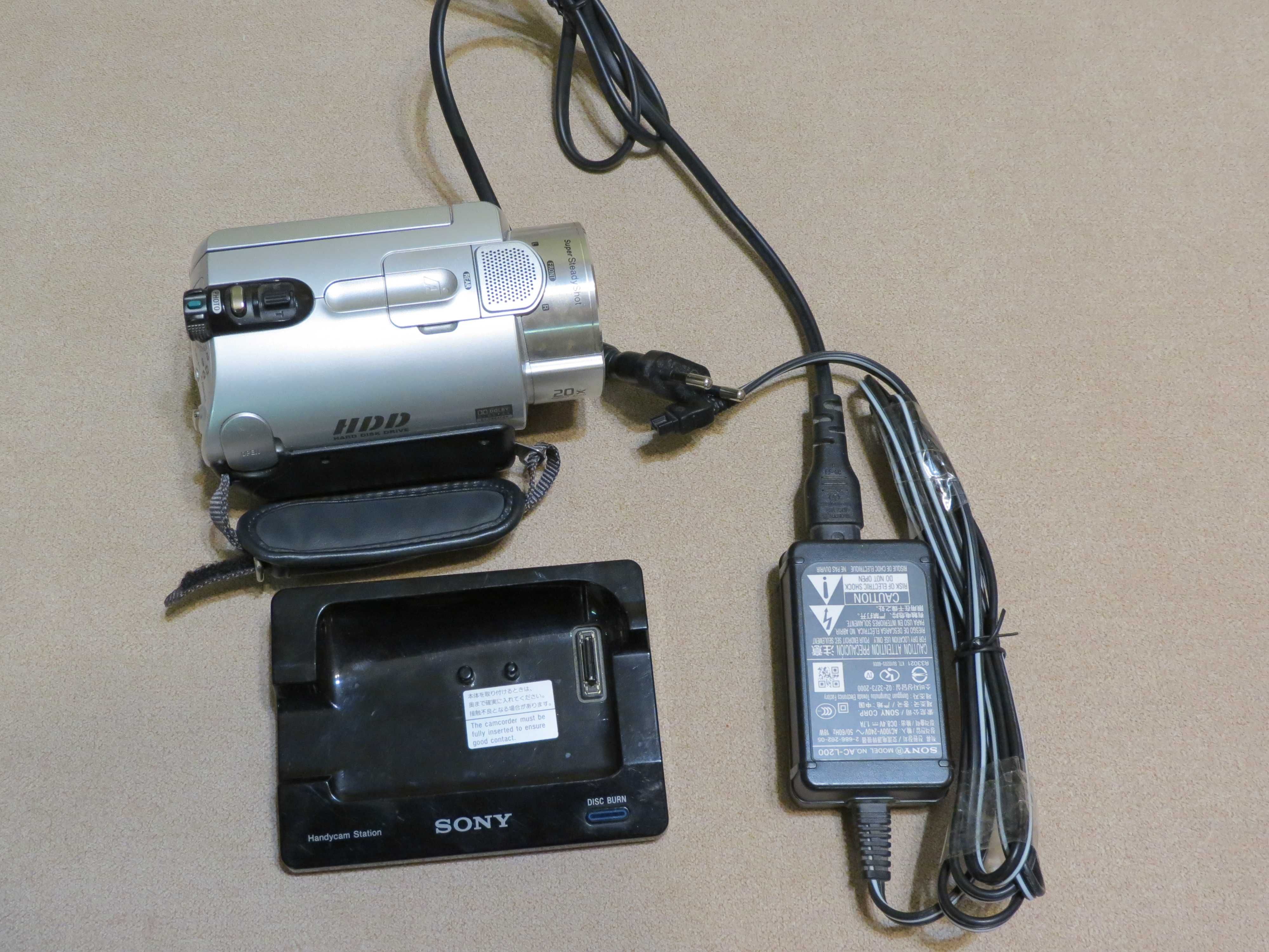 Видеокамера Sony DCR-SR300E, 40 Гб