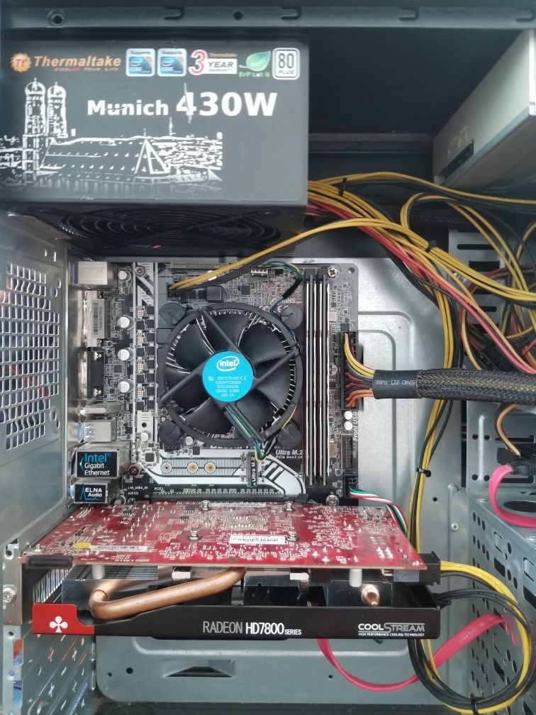 Ігровий пк i5 7400 ddr4 16 gb ssd 480 gb