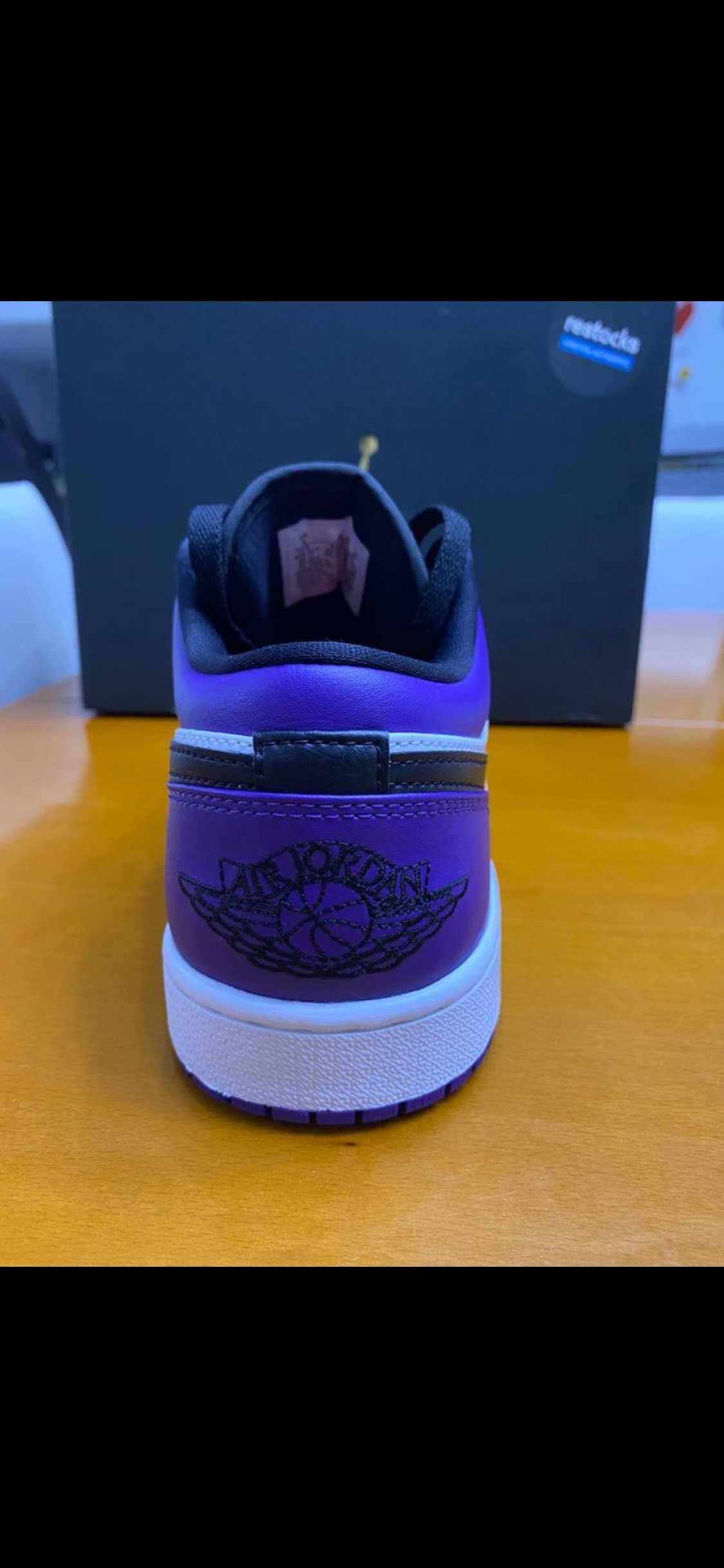 Air Jordan 1 Low Purple