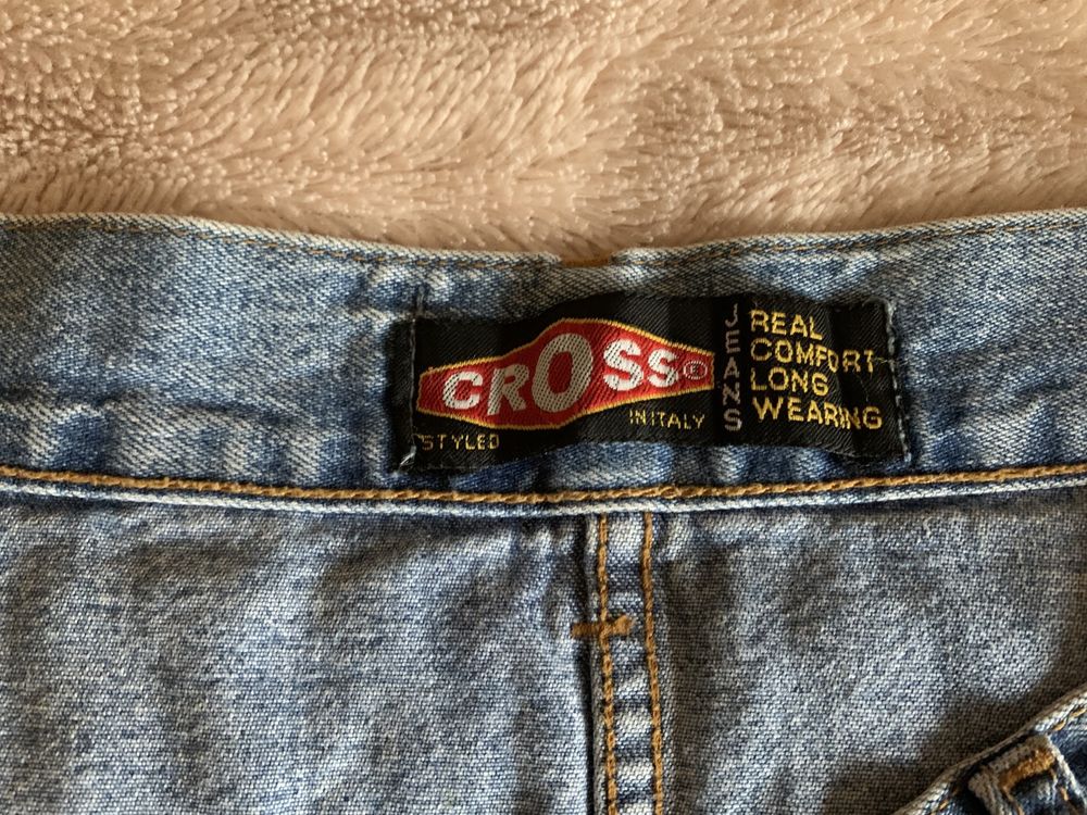 Trapezowa spódniczka mini   cross jeans