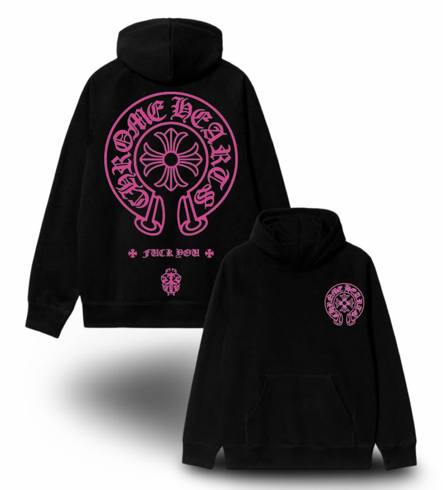 Худи Chrome Hearts Logo унисекс толстовка Хром Хартс новые модели New