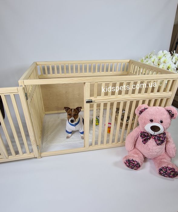 Вольєр для собаки; Манеж для цуцика; Клітка для котів; Загорожка