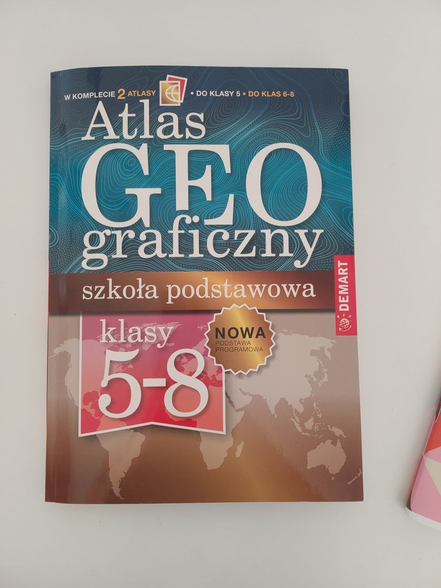 Atlas geograficzny Demart szkoła podstawowa