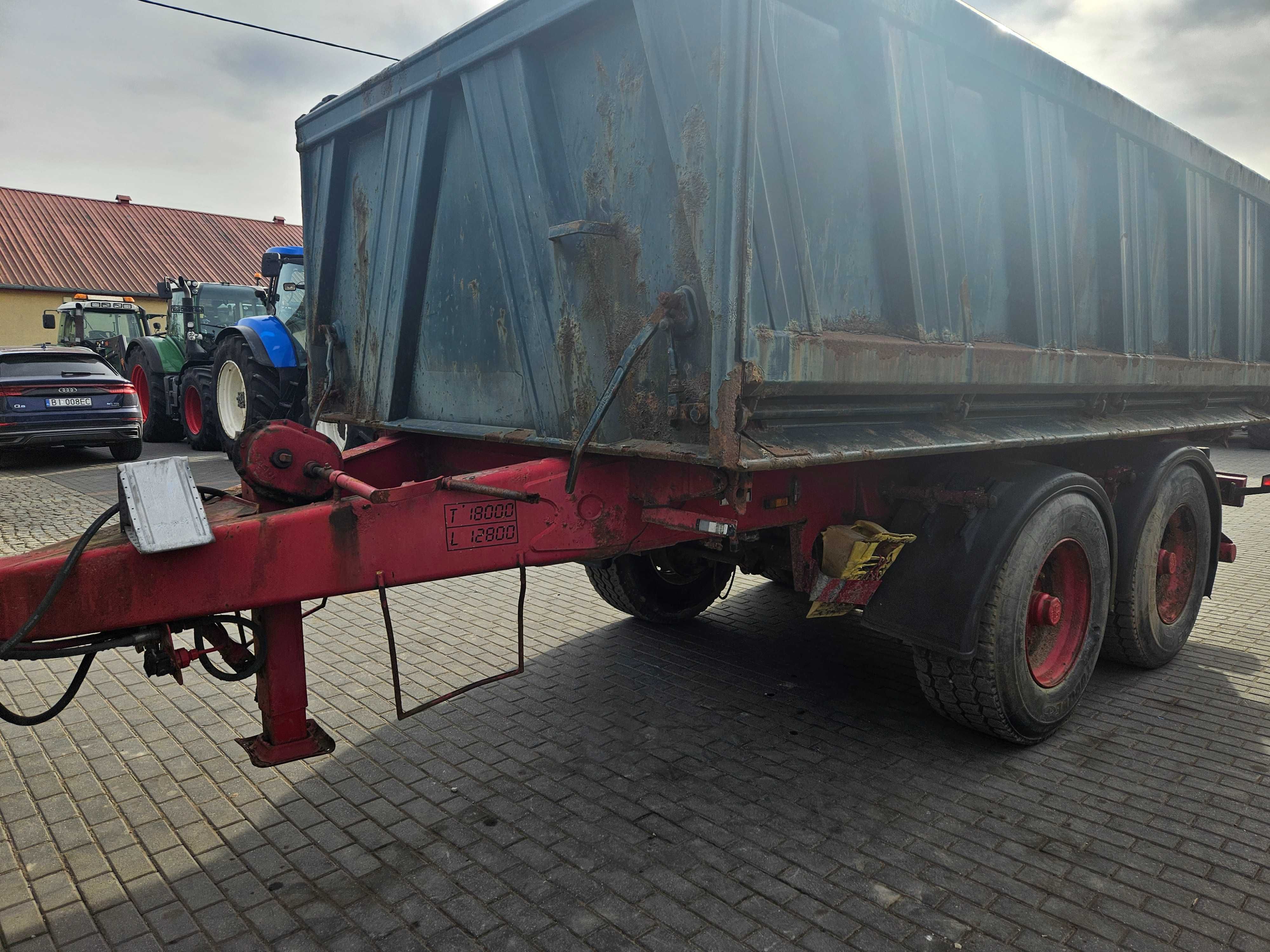 Tandem Meiller 12 ton do ciagnika transport.kredyt