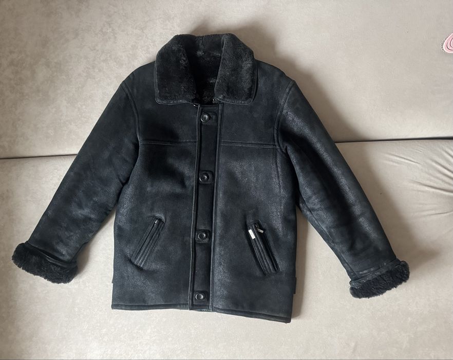 Натуральна чоловіча дублянка