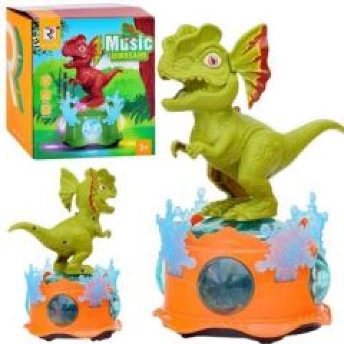 Dinozaur interaktywny pozytywka pudełko,222x429 mm